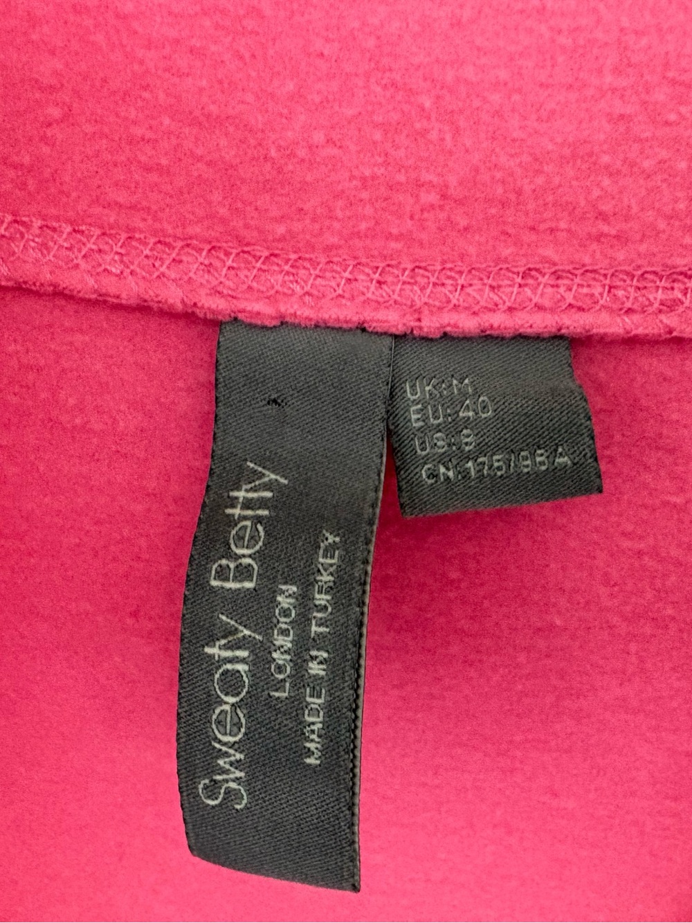 Sweaty Betty Escape Fleece Sweater 8/M - Picture 7 of 7